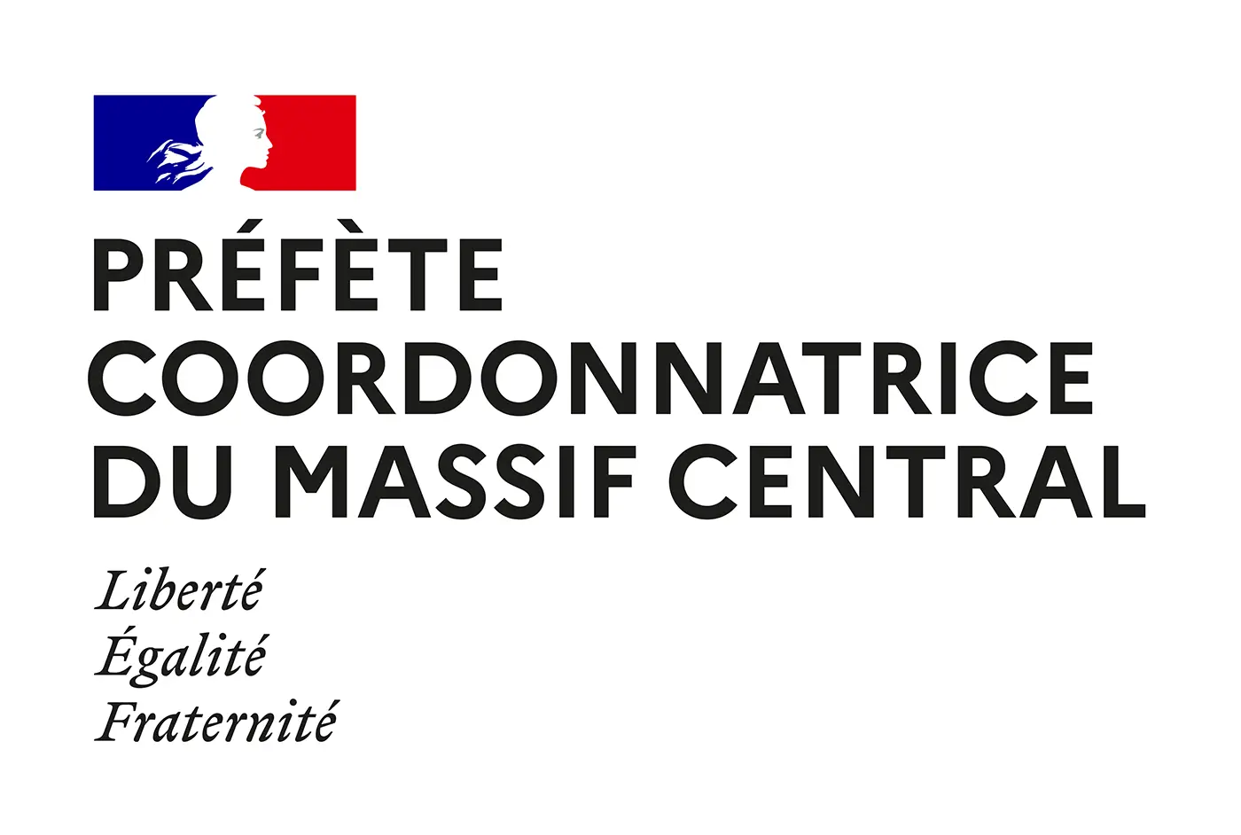 Logo - Préfète coordonnatrice du Massif Central